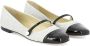 Jimmy Choo Elegante Zwarte Zilveren Ballerina Flats White Dames - Thumbnail 6