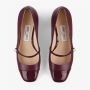 Jimmy Choo Elisa leren pumps met parelversiering Red Dames - Thumbnail 6