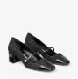 Jimmy Choo Elisa Pailletten Leren Pumps met Parels Black Dames - Thumbnail 2