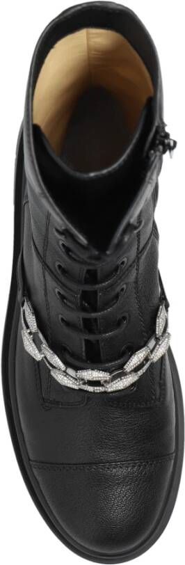 Jimmy Choo Enkellaarzen 'Nari' Black Dames