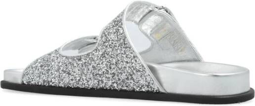 Jimmy Choo Fayence Pantoffels Gray Dames