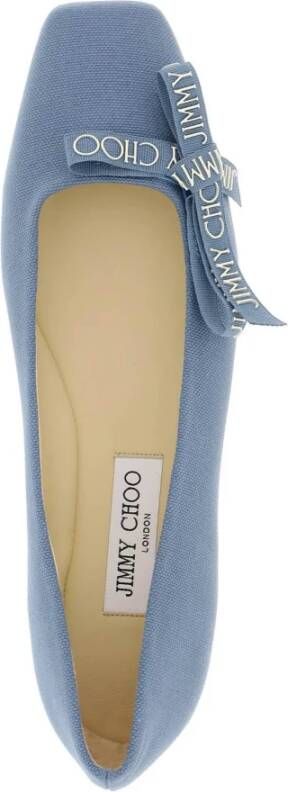 Jimmy Choo Flats Blue Dames