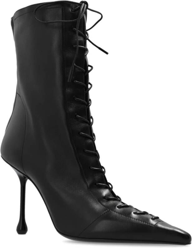 Jimmy Choo Gehakte enkellaarzen Scarlett Black Dames