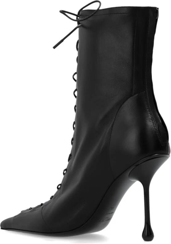 Jimmy Choo Gehakte enkellaarzen Scarlett Black Dames