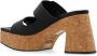 Jimmy Choo Gehakte pantoffels Fayence 95 Black Dames - Thumbnail 5