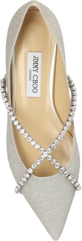 Jimmy Choo Genevi Ballet Flats Yellow Dames