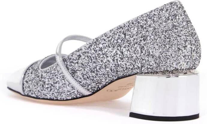 Jimmy Choo Glitter Mary Jane pumps Gray Dames