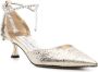 Jimmy Choo Goud Stevie Elegante Hakken Yellow Dames - Thumbnail 2