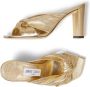 Jimmy Choo Avenue sandalen met metallic afwerking Goud - Thumbnail 5