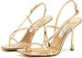 Jimmy Choo Gouden Etana Sandalen Yellow Dames - Thumbnail 2