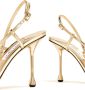 Jimmy Choo Gouden Etana Sandalen Yellow Dames - Thumbnail 4