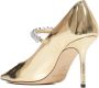 Jimmy Choo Gouden Hak Sandalen Beige Dames - Thumbnail 3