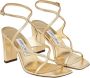 Jimmy Choo Gouden Sandalen 85mm Yellow Dames - Thumbnail 2