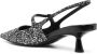 Jimmy Choo Grijze Slingback Hakken Metalen Gesp Gray Dames - Thumbnail 3