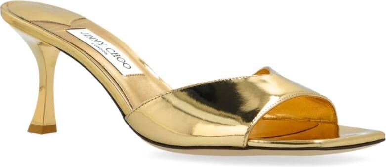 Jimmy Choo Hakmuiltjes Skye Yellow Dames