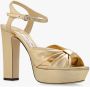 Jimmy Choo Heeloise sandalen met metallic afwerking Goud - Thumbnail 5