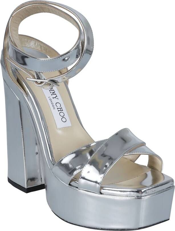 Jimmy Choo High Heel Sandals Grijs Dames