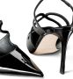 Jimmy Choo Azia glanzende pumps Zwart Dames - Thumbnail 13