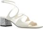 Jimmy Choo Hoge hak sandalen 'Azilia' Beige Dames - Thumbnail 4