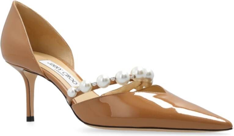 Jimmy Choo Hoge hakken 'Aurelie' Beige Dames