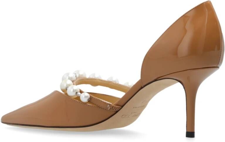 Jimmy Choo Hoge hakken 'Aurelie' Beige Dames