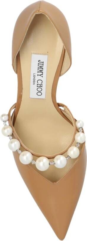 Jimmy Choo Hoge hakken 'Aurelie' Beige Dames