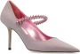 Jimmy Choo Hoge hakken Bing Pink Dames - Thumbnail 4