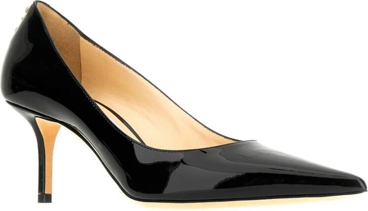 Jimmy Choo Zwarte Love Pumps met 6 5 cm Hak Black Dames