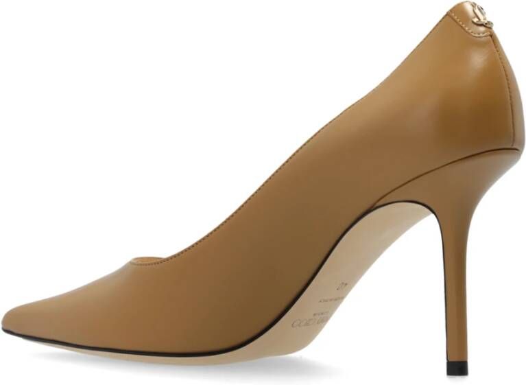 Jimmy Choo Hoge hakken 'Love' Beige Dames