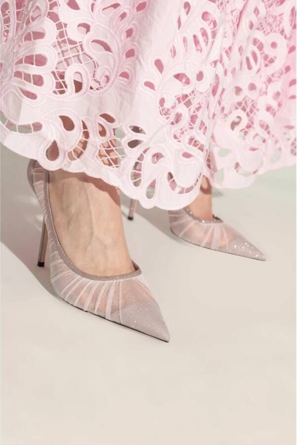 Jimmy Choo Hoge hakken 'Love' Pink Dames