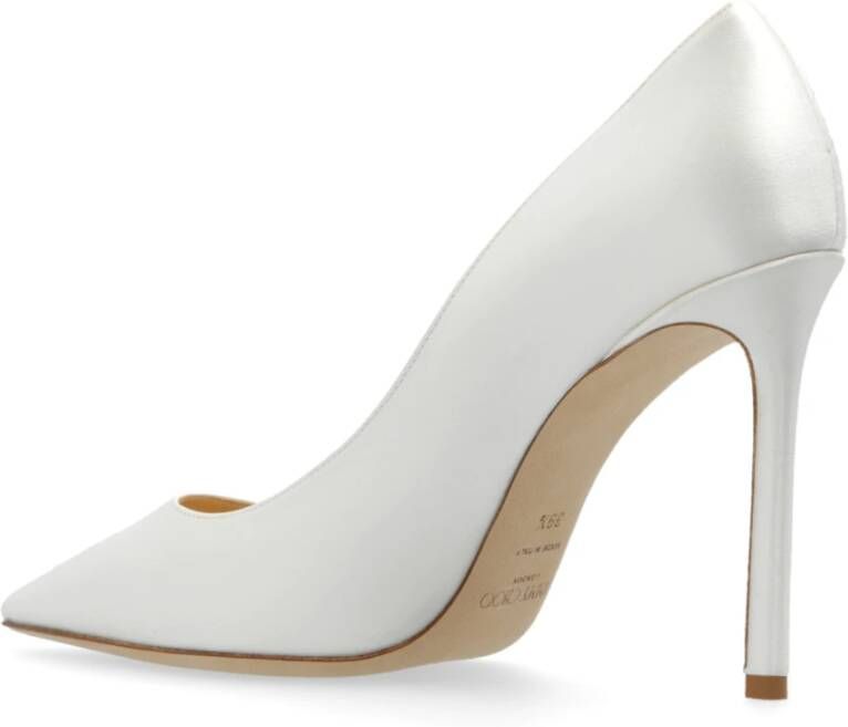 Jimmy Choo Hoge hakken 'Romy' White Dames