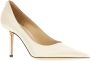 Jimmy Choo Hoge Hakken Schoenen Beige Dames - Thumbnail 2