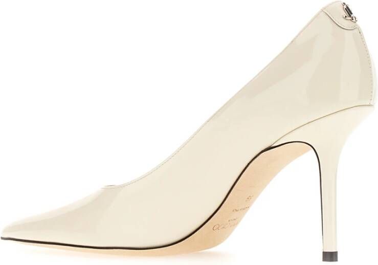 Jimmy Choo Hoge Hakken Schoenen Beige Dames