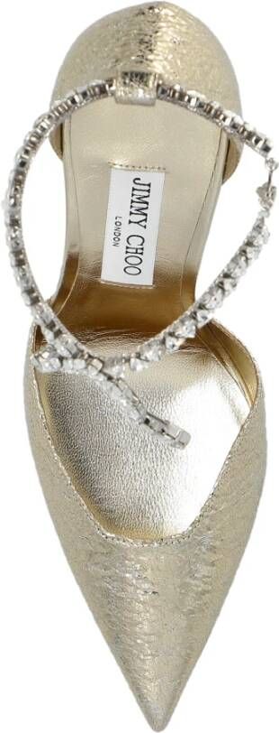 Jimmy Choo Hoge hakken 'Stevie' Yellow Dames