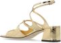 Jimmy Choo Hoge sandalen met hak 'Azilia' Yellow Dames - Thumbnail 5