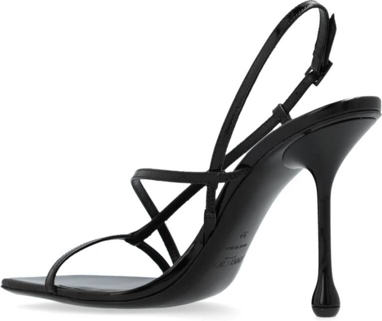 Jimmy Choo Hoge sandalen met hak Etana Black Dames