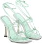 Jimmy Choo India Sandalen met Enkelband Gespsluiting Green Dames - Thumbnail 5