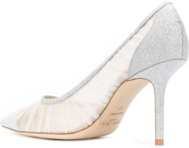 Jimmy Choo Ivory White Love Pointed-Toe Pumps White Dames