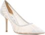 Jimmy Choo Ivory White Love Pointed-Toe Pumps White Dames - Thumbnail 4