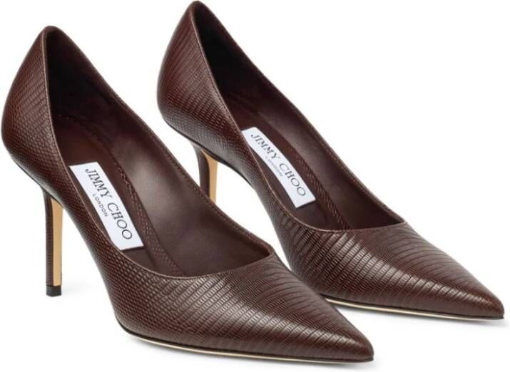 Jimmy Choo Koffie Hakken Schoenen Brown Dames