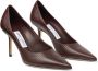 Jimmy Choo Koffie Hakken Schoenen Brown Dames - Thumbnail 2