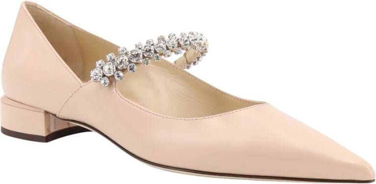 Jimmy Choo Kristalband Lakleren Pumps Pink Dames