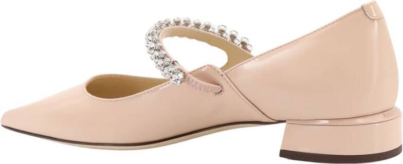 Jimmy Choo Kristalband Lakleren Pumps Pink Dames