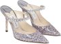 Jimmy Choo Kristalband Multicolor Glitter Muiltjes Multicolor Dames - Thumbnail 3