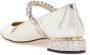 Jimmy Choo Kristalband Puntige Leren Hakken Gray Dames - Thumbnail 3