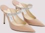 Jimmy Choo Kristalband Roze Paarse Sandalen Pink Dames - Thumbnail 3