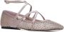 Jimmy Choo Kristalversierde Balletflats Pink Dames - Thumbnail 2