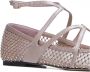 Jimmy Choo Kristalversierde Balletflats Pink Dames - Thumbnail 4