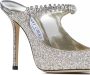 Jimmy Choo Kristalversierde Sandalen Beige Dames - Thumbnail 4