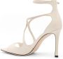 Jimmy Choo Lakleren sandalen met stilettohak White Dames - Thumbnail 3